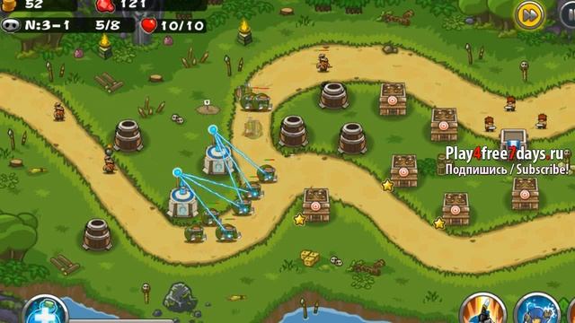 Horde Defense, Android Игра # Миссия 3-1 прохождение смотреть онлайн