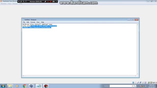 Tutorial Mengatur IP Address Pada Debian 7.4 Hasiholan смотреть онлайн