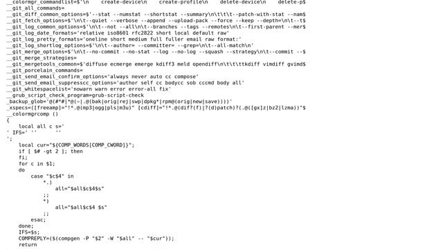 Kali Linux shows strange line of code using Bash command "set" смотреть онлайн
