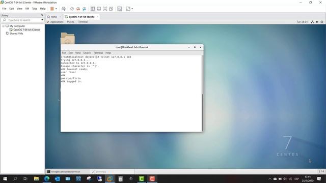 Chequeo de Correo en SendMail a tráves de Telnet en CentOs7 смотреть онлайн