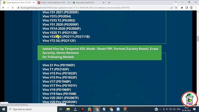 Hydra Qualcomm Update | Vivo Fastboot To Edl | Vivo Fastboot Unlock | Vivo Without Open Unlock