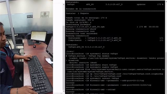 servidor FTP en CentOS7 смотреть онлайн