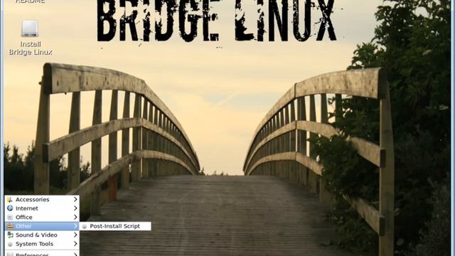 Bridge Linux 2012.12 Lxde Presentation смотреть онлайн