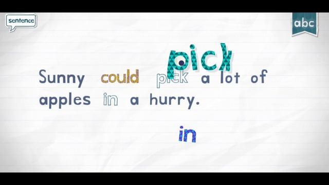 Letter P - PICK - Endless Reader смотреть онлайн