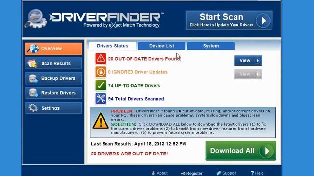 How to use DriverFinder смотреть онлайн