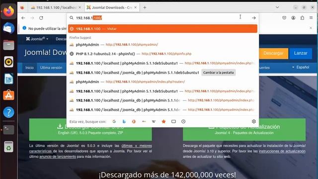 Instalación Joomla en Ubuntu 22.04 смотреть онлайн