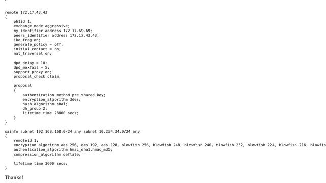 IPsec isakmp_natt problem on racoon.conf смотреть онлайн