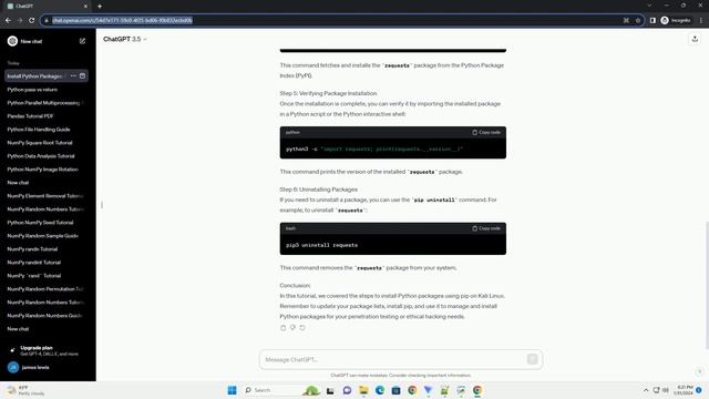 python pip install kali linux смотреть онлайн