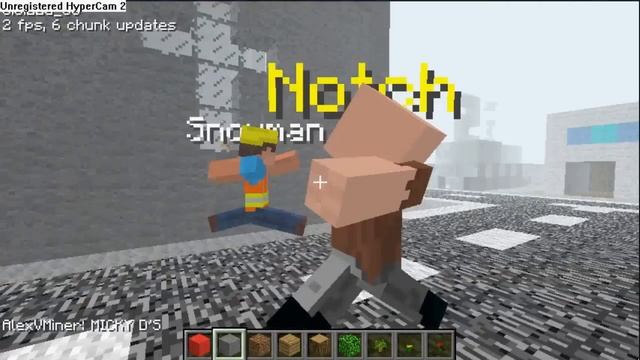 Notch on MineCraft смотреть онлайн