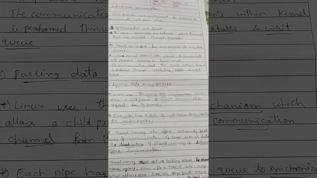 Linux Inter process communication смотреть онлайн