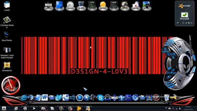 Como mudar o tema Windows 7 смотреть онлайн