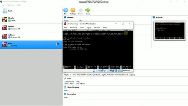 KONFIGURASI IP ADRESS DI LINUX DEBIAN смотреть онлайн