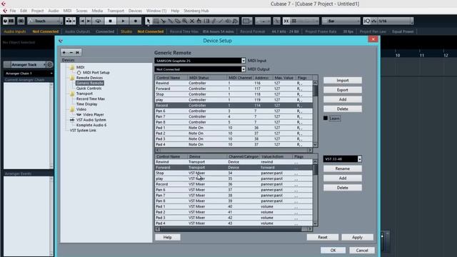 MIDI Mapping Your Controller in Cubase 7 - Audio Mentor смотреть онлайн