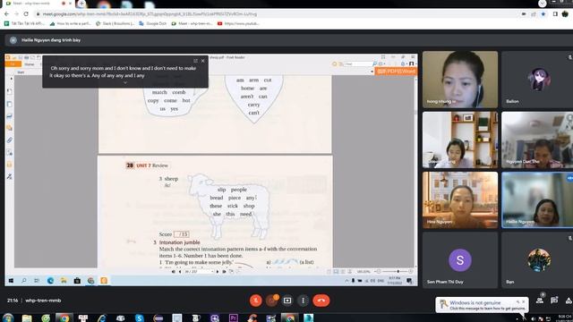 English for adults - Hien Linh's class - Day 11: Review 1 смотреть онлайн