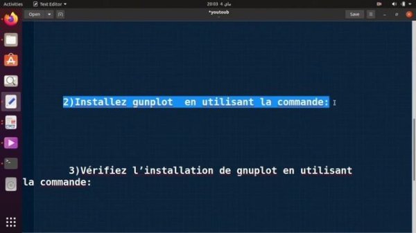Install gnuplot in linux(Ubuntu)