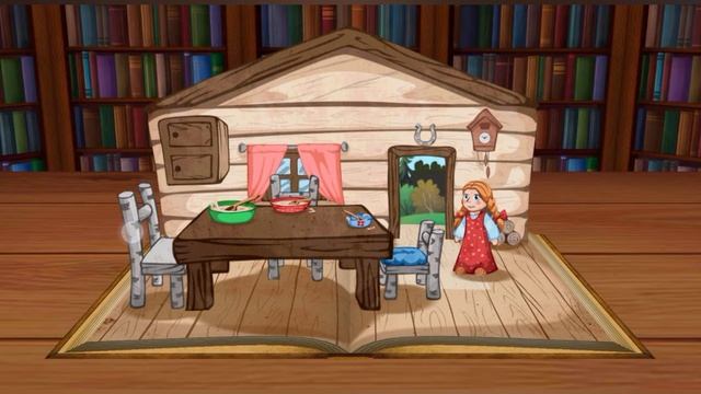 Learn English Through Story-3, Goldilocks and the Three Bears смотреть онлайн