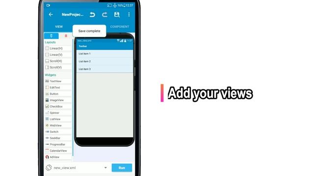 How to use Saved Widgets in Custom View in Sketchware | Sketchub смотреть онлайн