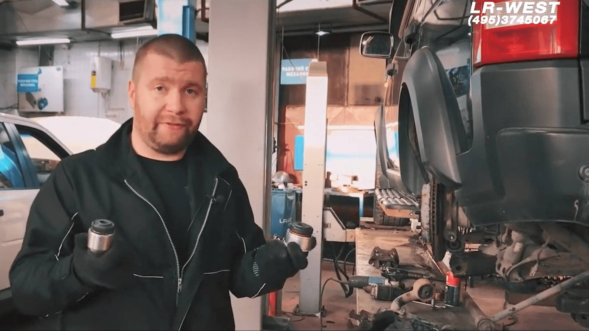 Скрип и Стук. Ремонт задней подвески Discovery 3/4 и Range Rover Sport (до 2013 г.в.) смотреть онлайн