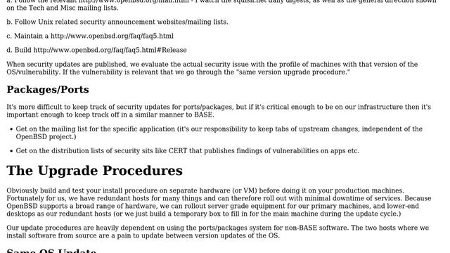 DevOps & SysAdmins: OpenBSD, FreeBSD: your update philosophy? (6 Solutions!!) смотреть онлайн