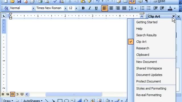 Word 2003 Tutorial The Task Pane Microsoft Training Lesson 1.14 смотреть онлайн