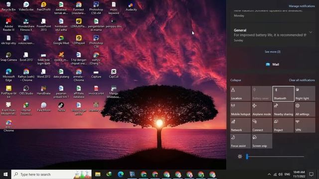 How to Turn On Bluetooth On Windows 10 shortcut keys ( Secret Shortcut ) смотреть онлайн