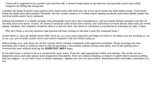 Unix & Linux: Why is dd not protected against writing on the active disk ? (3 Solutions!!) смотреть онлайн