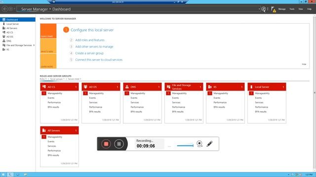 Active Directory Installation for Expressway Setup to includes DNS, AD and CA смотреть онлайн