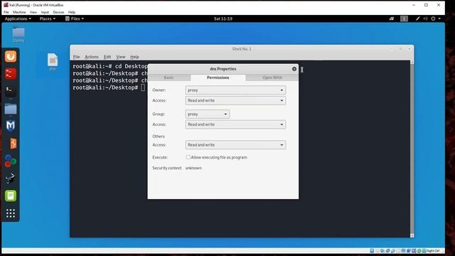 chown/chgrp kali linux смотреть онлайн