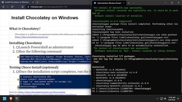 Install Chocolatey on Windows смотреть онлайн