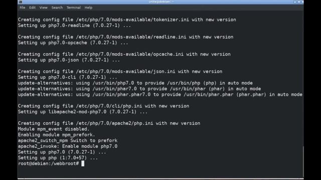 Apacheinstallation på Debian GNU/Linux смотреть онлайн