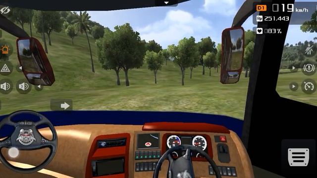 Bus Full Long Drive Gameplay Video (Bus Simulator Indonesia) - Android Gameplay #bussid смотреть онлайн