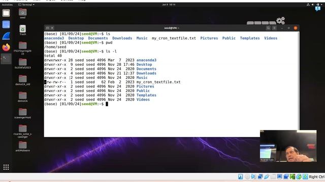 ITS 372 - Navigating the Linux File System with ls, cd, and pwd смотреть онлайн