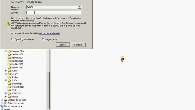 Acessando o servidor de ftp via windows explorer смотреть онлайн