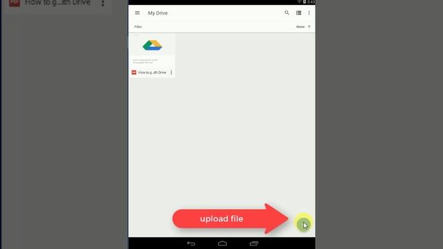 How to install google drive Android phone and upload file show desktop смотреть онлайн