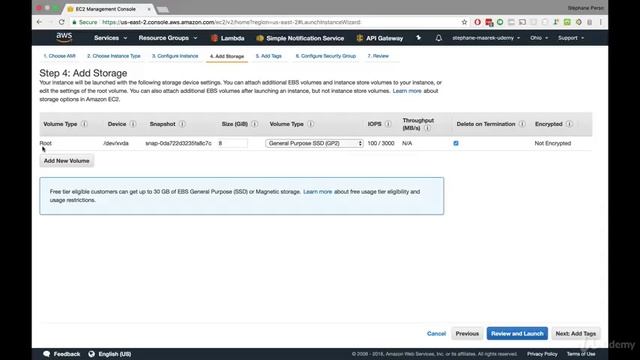 Launching an EC2 running Linux - Hands On смотреть онлайн