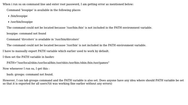 Ubuntu: PATH is not getting exported by default in Ubuntu 12.04 смотреть онлайн