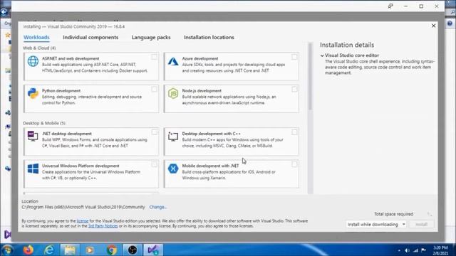 How to Install Visual Studio 2019 смотреть онлайн