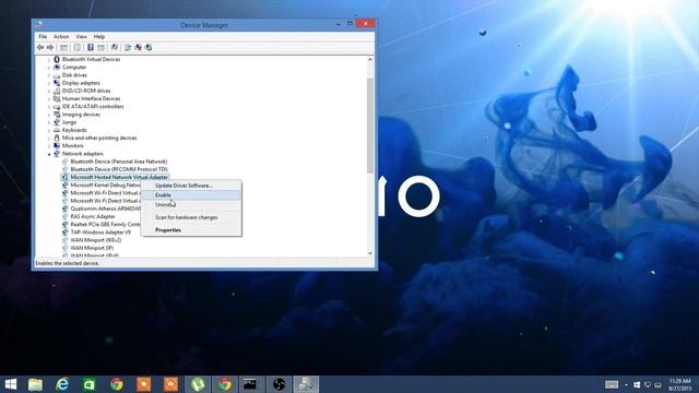 "The hosted network couldn't be started" in windows 8.1 смотреть онлайн