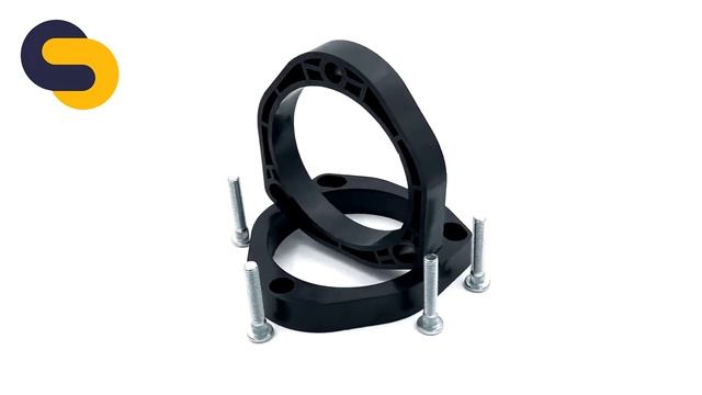 Проставки для увеличения клиренса на GREAT WALL - 20 мм из ABS | 48-15-004/20 ABS | Полимер