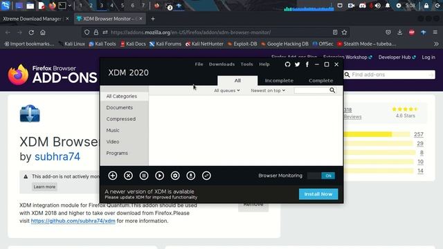 Install Xtreame Download Manager (XDM) di Kali Linux смотреть онлайн