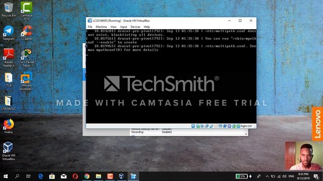 Instalación de Linux fedora modo cliente en virtualbox смотреть онлайн