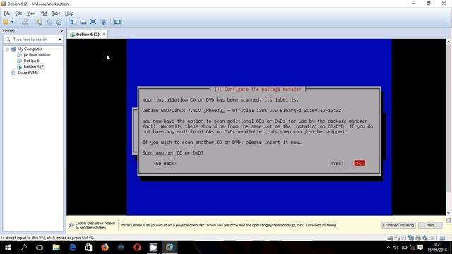 TUTORIAL CARA INSTAL DEBIAN VMWARE смотреть онлайн