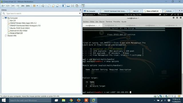 Sesión 9 de Hackeando con Kali Linux смотреть онлайн