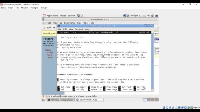Cara Setting Samba Server Pada Debian смотреть онлайн