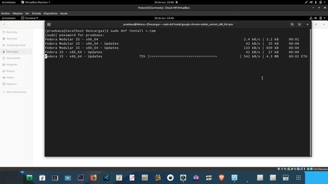 13. Curso de Fedora 33. Como Instalar Google Chrome en fedora 33. Video 13 смотреть онлайн