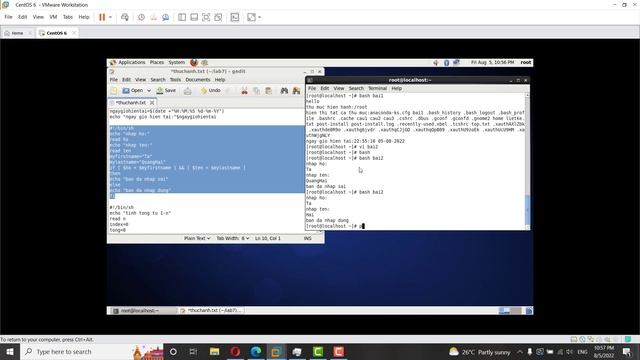 Các lệnh cơ bản trong LINUX - Lệnh tạo Shell смотреть онлайн