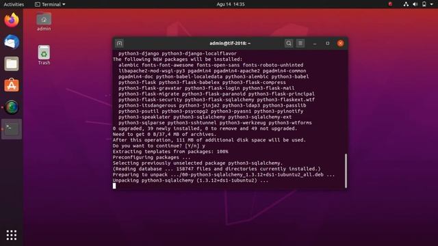 Tutorial INSTALL Pgadmin di LINUX UBUNTU смотреть онлайн