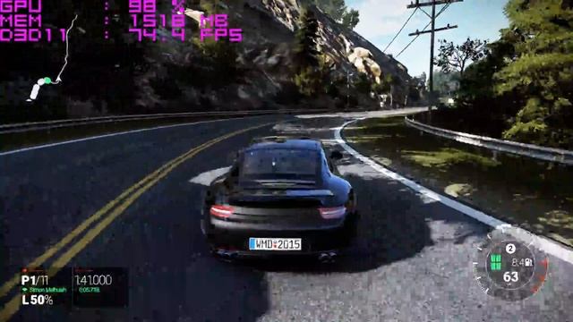 Project CARS | PC framerate | GTX 680 | High settings | 1920x1080 смотреть онлайн