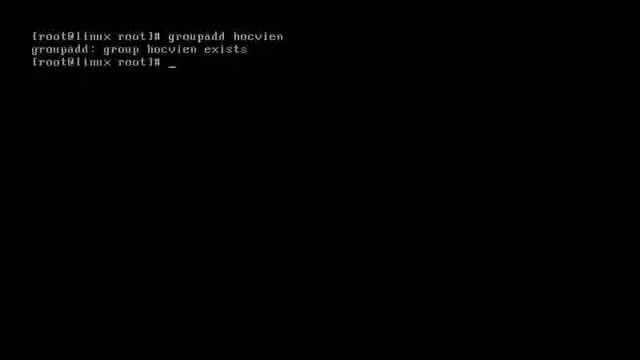 Quản lí người dùng trên giao diện text - Lab Fedora core phần 1 смотреть онлайн