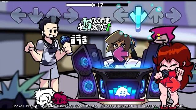 Friday Night Funkin' (MOD) - Super Idol vs GF смотреть онлайн
